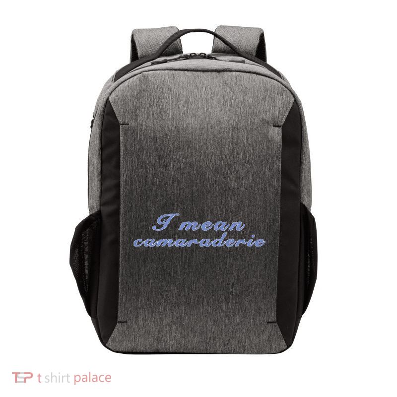 I Mean Camaraderie Vector Backpack