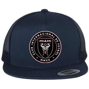 Inter Miami Cf Flat Bill Trucker Hat