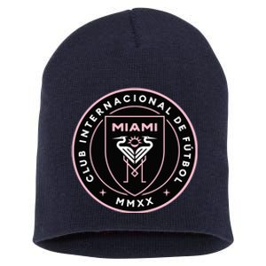 Inter Miami Cf Short Acrylic Beanie