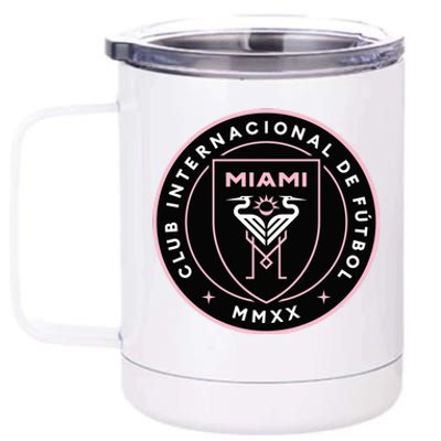 Inter Miami Cf 12 oz Stainless Steel Tumbler Cup