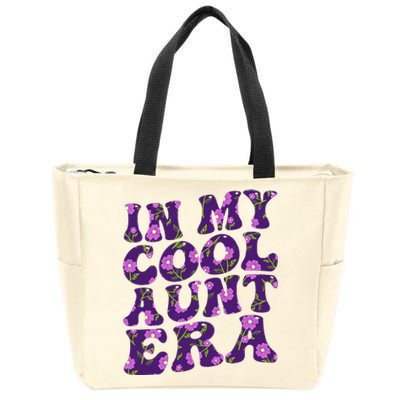 In My Cool Auntie Era Zip Tote Bag