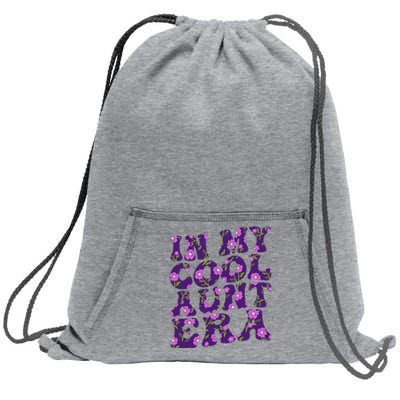 In My Cool Auntie Era Sweatshirt Cinch Pack Bag