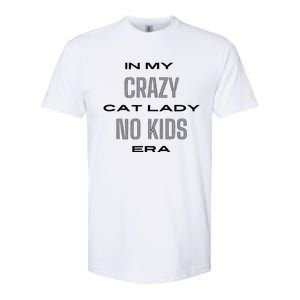 In My Crazy Cat Lady No Era Softstyle CVC T-Shirt