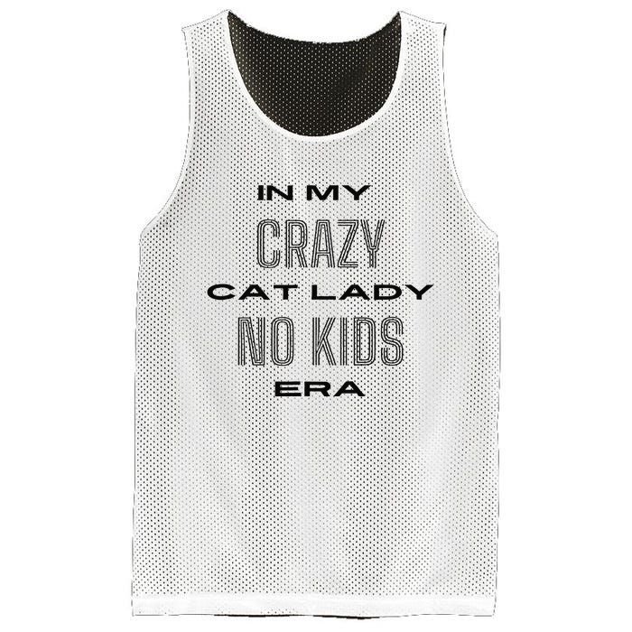 In My Crazy Cat Lady No Era Mesh Reversible Basketball Jersey Tank