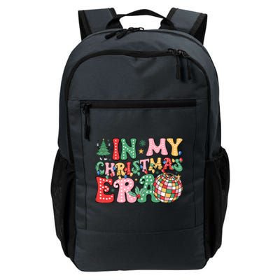 In My Christmas Era Family Matching Merry Christmas 2024 Daily Commute Backpack