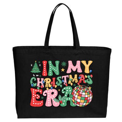 In My Christmas Era Family Matching Merry Christmas 2024 Cotton Canvas Jumbo Tote