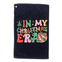 In My Christmas Era Family Matching Merry Christmas 2024 Platinum Collection Golf Towel