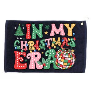 In My Christmas Era Family Matching Merry Christmas 2024 Grommeted Golf Towel