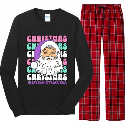 In My Christmas Era Print Gift Long Sleeve Pajama Set