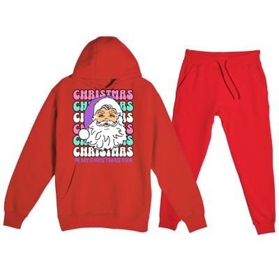 In My Christmas Era Print Gift Premium Hooded Sweatsuit Set