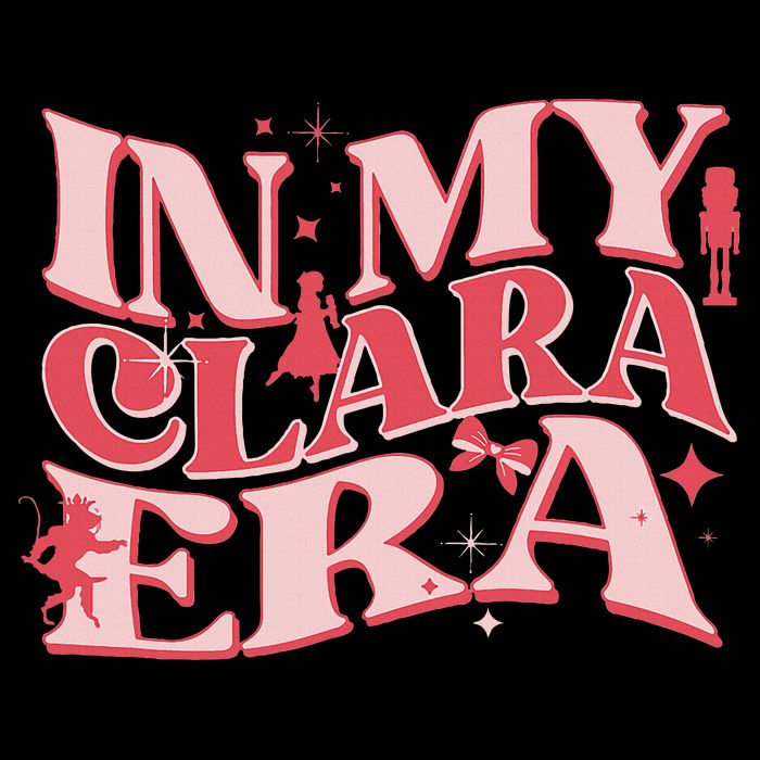 In My Clara Era Nutcracker Ballet Sugar Plum Fairy Groovy Backpack