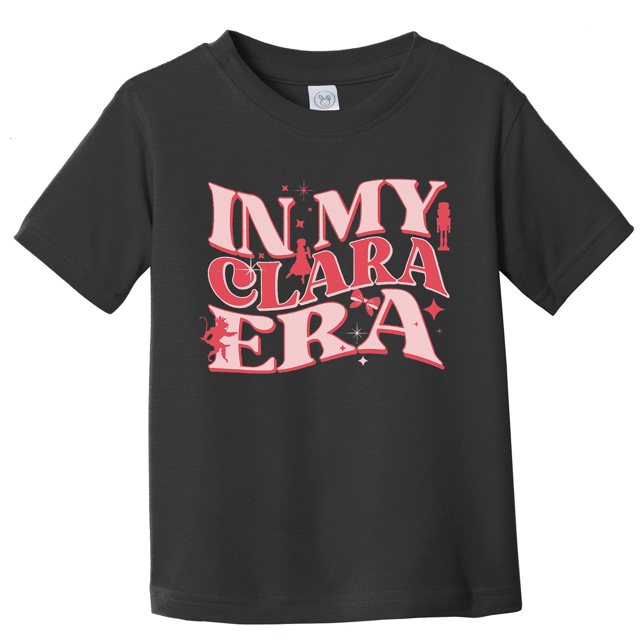 In My Clara Era Nutcracker Ballet Sugar Plum Fairy Groovy Toddler T-Shirt