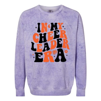 In My Cheerleader Era Colorblast Crewneck Sweatshirt