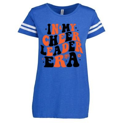 In My Cheerleader Era Enza Ladies Jersey Football T-Shirt