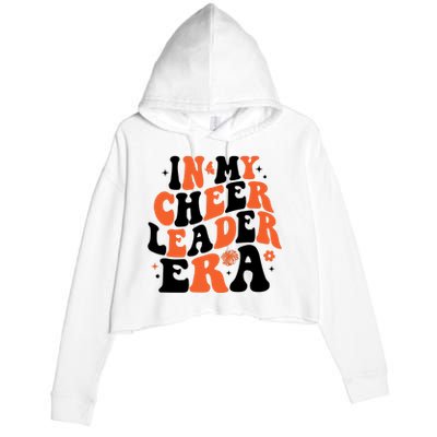 In My Cheerleader Era Crop Fleece Hoodie