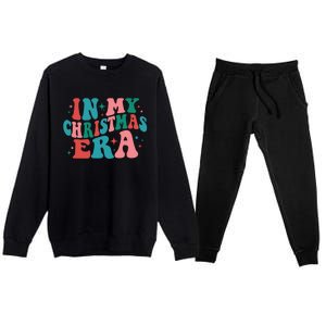 In My Christmas Era Gift Premium Crewneck Sweatsuit Set