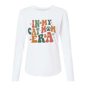 In My Cat Mom Era Cat Mom Era Womens Cotton Relaxed Long Sleeve T-Shirt