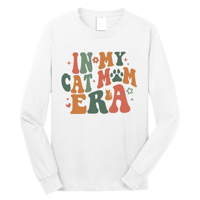 In My Cat Mom Era Cat Mom Era Long Sleeve Shirt