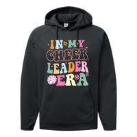 In My Cheer Coach Era Funny Retro Cheerleader Cheerleading Performance Fleece Hoodie