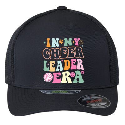 In My Cheer Coach Era Funny Retro Cheerleader Cheerleading Flexfit Unipanel Trucker Cap