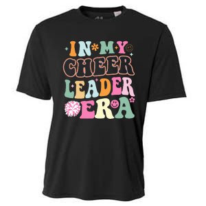 In My Cheer Coach Era Funny Retro Cheerleader Cheerleading Cooling Performance Crew T-Shirt