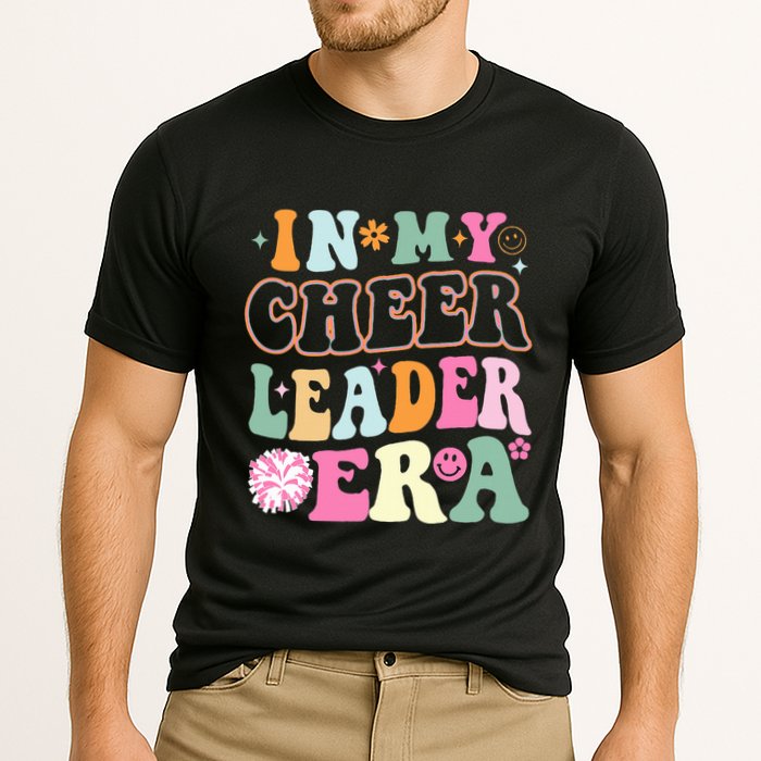 In My Cheer Coach Era Funny Retro Cheerleader Cheerleading Cooling Performance Crew T-Shirt