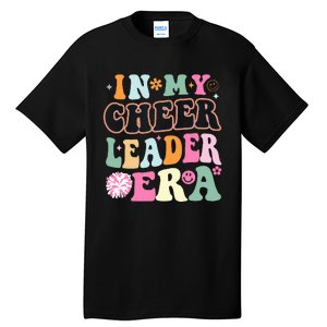 In My Cheer Coach Era Funny Retro Cheerleader Cheerleading Tall T-Shirt