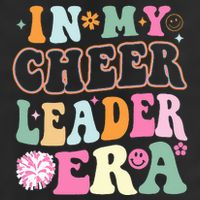 In My Cheer Coach Era Funny Retro Cheerleader Cheerleading Adult Drive Performance Visor