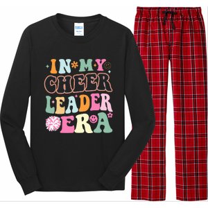 In My Cheer Coach Era Funny Retro Cheerleader Cheerleading Long Sleeve Pajama Set