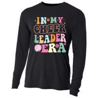 In My Cheer Coach Era Funny Retro Cheerleader Cheerleading Cooling Performance Long Sleeve Crew