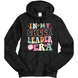 In My Cheer Coach Era Funny Retro Cheerleader Cheerleading Tie Dye Hoodie