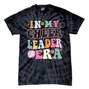 In My Cheer Coach Era Funny Retro Cheerleader Cheerleading Tie-Dye T-Shirt