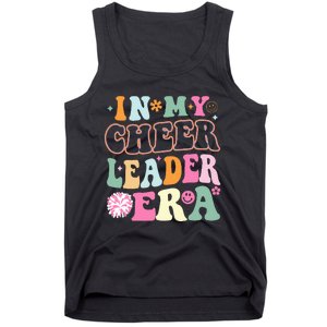 In My Cheer Coach Era Funny Retro Cheerleader Cheerleading Tank Top