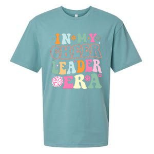 In My Cheer Coach Era Funny Retro Cheerleader Cheerleading Sueded Cloud Jersey T-Shirt