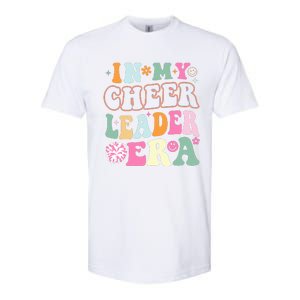 In My Cheer Coach Era Funny Retro Cheerleader Cheerleading Softstyle CVC T-Shirt