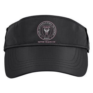 Inter Miami Cf Primary Logo Adult Drive Performance Visor