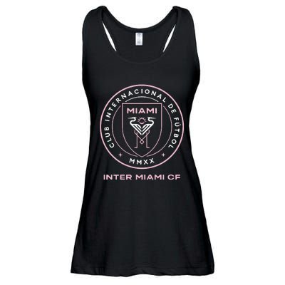 Inter Miami Cf Primary Logo Ladies Essential Flowy Tank