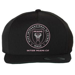 Inter Miami Cf Primary Logo Wool Snapback Cap