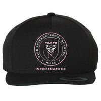 Inter Miami Cf Primary Logo Wool Snapback Cap