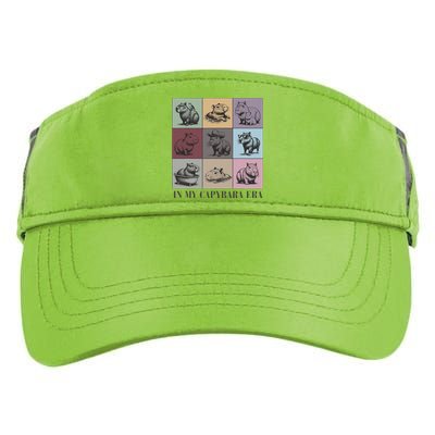 In My Capybara Era Capybara Lover Gift Adult Drive Performance Visor