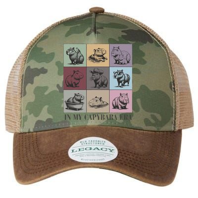 In My Capybara Era Capybara Lover Gift Legacy Tie Dye Trucker Hat