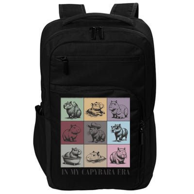 In My Capybara Era Capybara Lover Gift Impact Tech Backpack