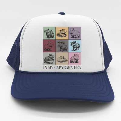 In My Capybara Era Capybara Lover Gift Trucker Hat