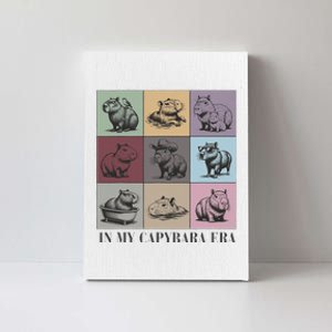 In My Capybara Era Capybara Lover Gift Canvas