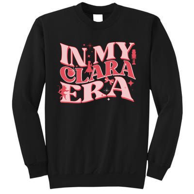 In My Clara Era Nutcracker Ballet Sugar Plum Fairy Groovy Sweatshirt