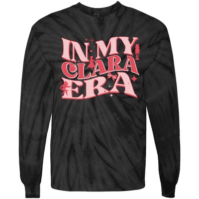 In My Clara Era Nutcracker Ballet Sugar Plum Fairy Groovy Tie-Dye Long Sleeve Shirt