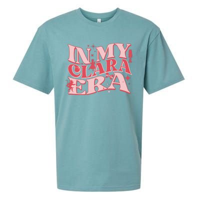 In My Clara Era Nutcracker Ballet Sugar Plum Fairy Groovy Sueded Cloud Jersey T-Shirt