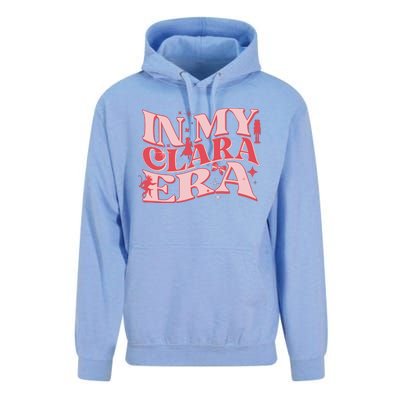 In My Clara Era Nutcracker Ballet Sugar Plum Fairy Groovy Unisex Surf Hoodie