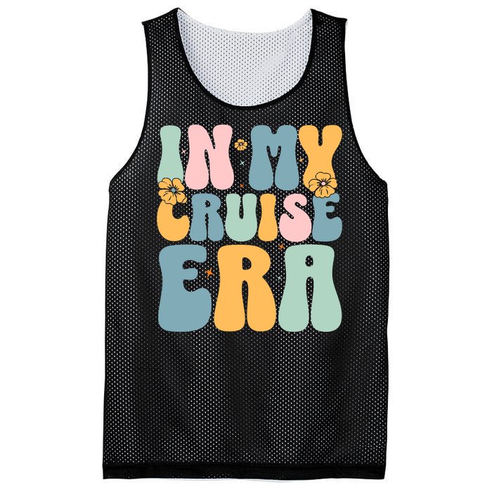 In My Cruise Era Family Vacation Funny Cruise Lover Mesh Reversible Basketball Jersey Tank