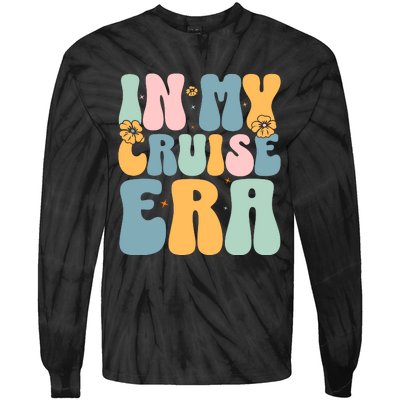 In My Cruise Era Family Vacation Funny Cruise Lover Tie-Dye Long Sleeve Shirt